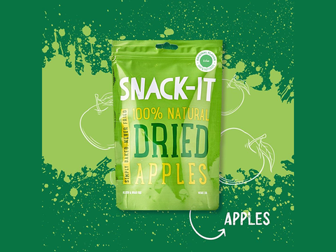 Snack-It 100% Natural Dried Apple Original 25g