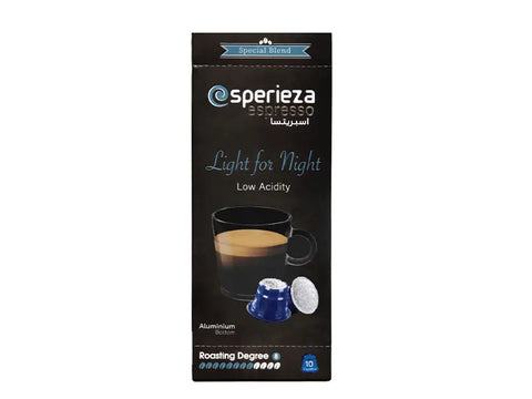 Esperieza Light For Night Coffee Capsules - 10 Capsules - CAFELAX