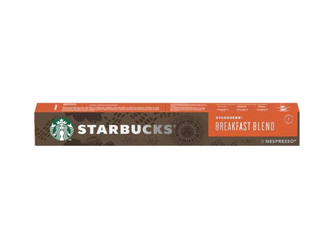 Starbucks Breakfast Blend Coffee Capsules - 10 Capsules