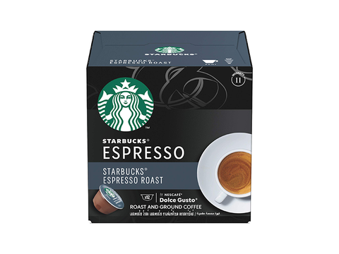 Starbucks Espresso Roast Dolce Gusto Coffee Capsules - 12 Capsules