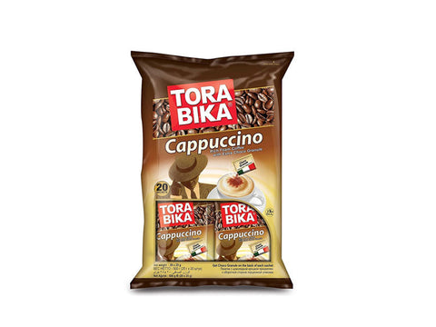 Tora Bika Cappuccino 20 Sachets With Extra Choco Granule