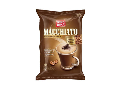 Tora Bika Macchiato 20 Sachets With Aromatic Espresso topping