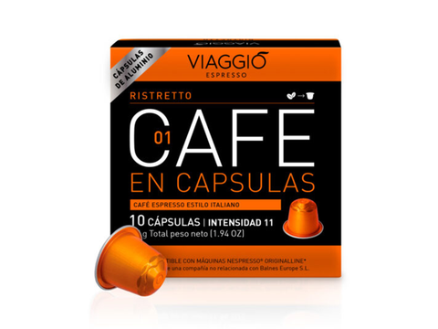 Viaggio Ristretto Coffee Capsules - 10 Capsules