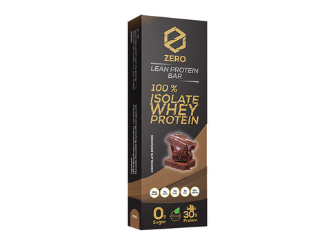 Zero Chocolate Brownies Protein Bar 30g Protien 70g