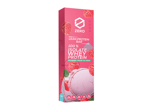 Zero Raspberry Ice Cream Protein Bar 30g Protien 70g